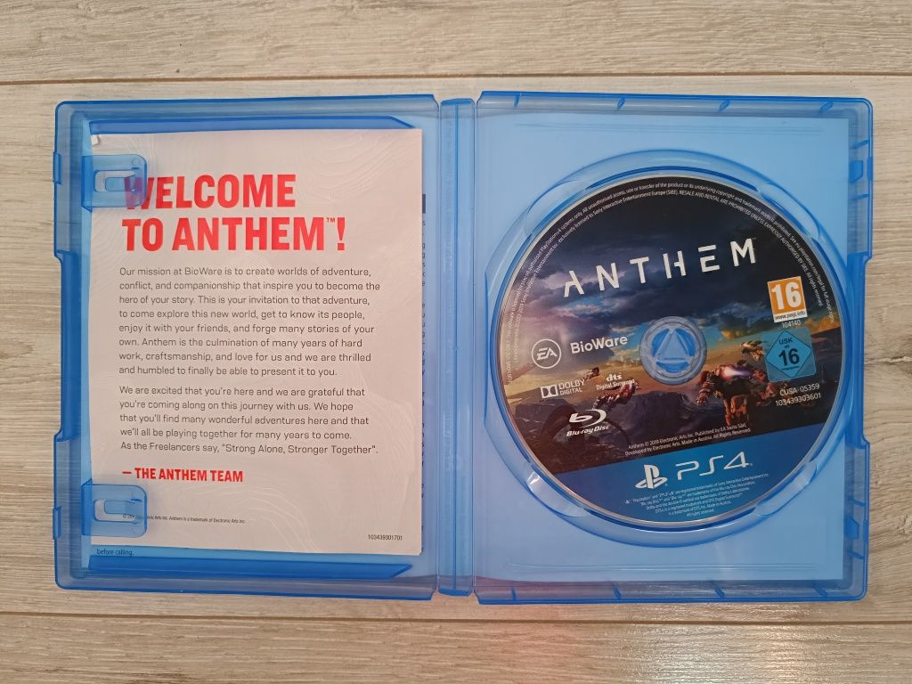 Gra PS4 - Anthem