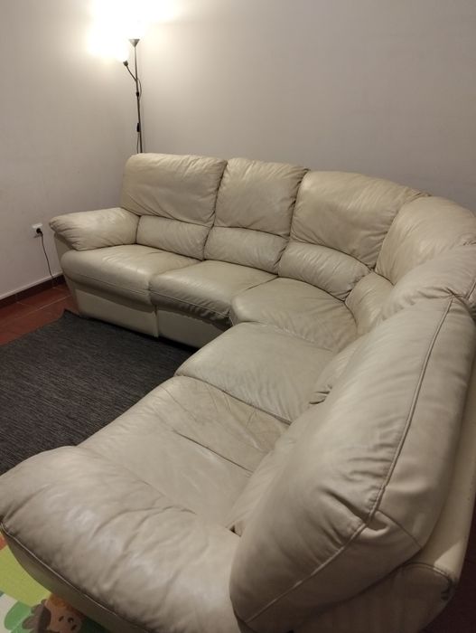 Sofá de canto com chaise longue