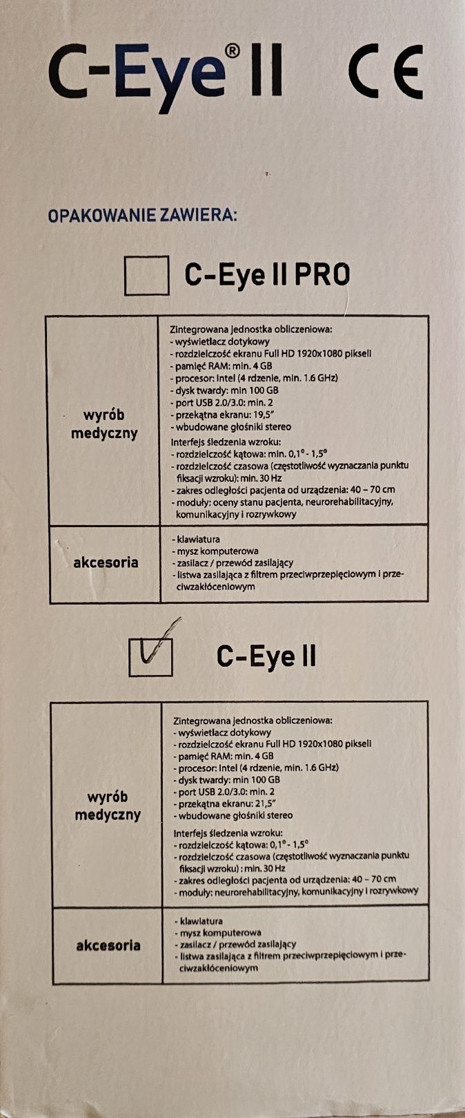 C-EYE II Cyber Oko