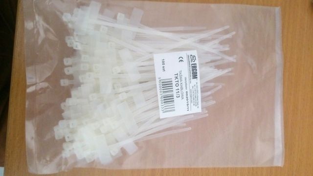Стяжки (хомуты) маркировочные пластиковые кабельные