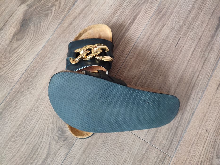 Шльопанці натуральна шкіра Італія типу біркенштоки