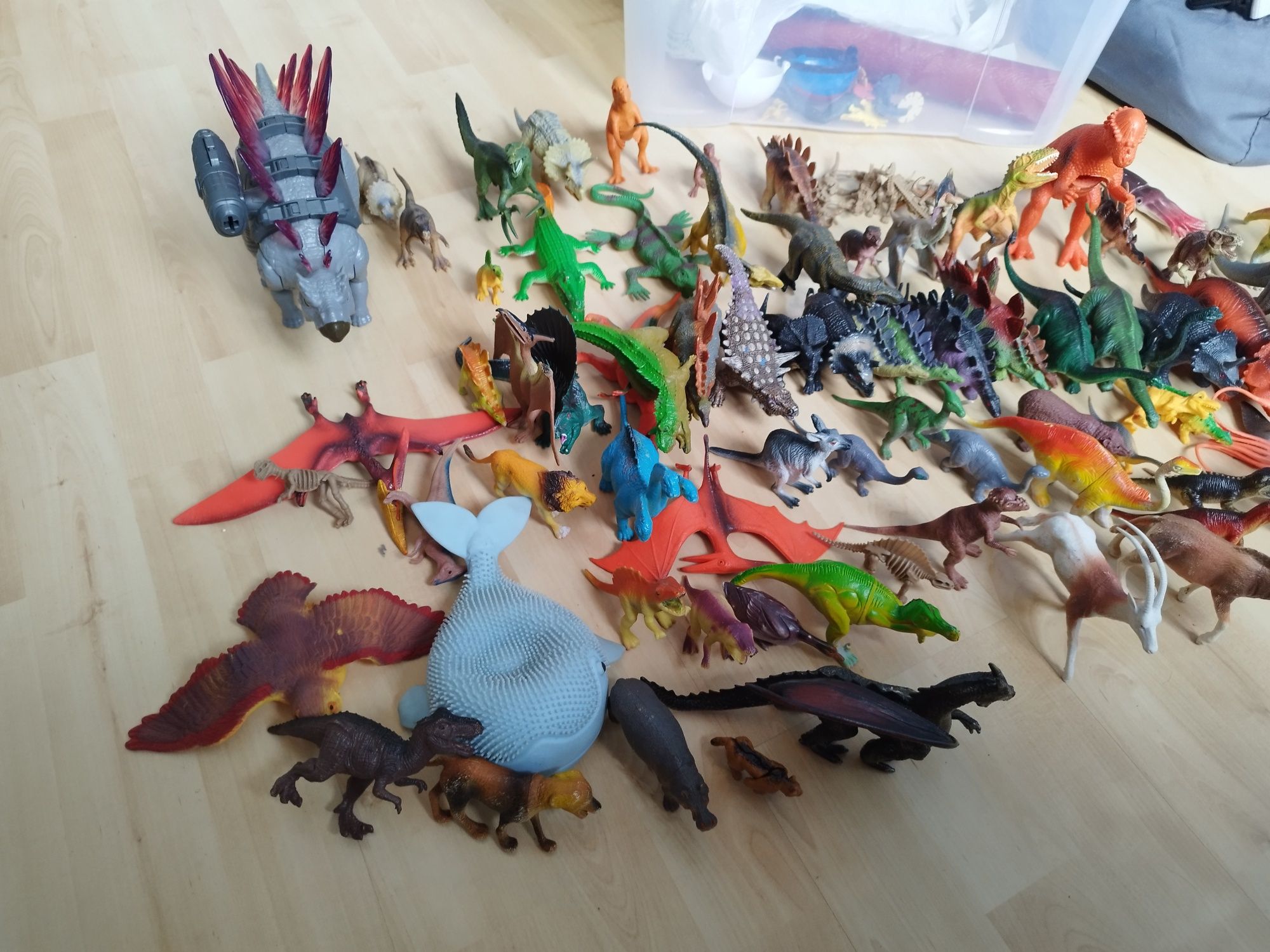 Figurki, dinozaury, kolekcja