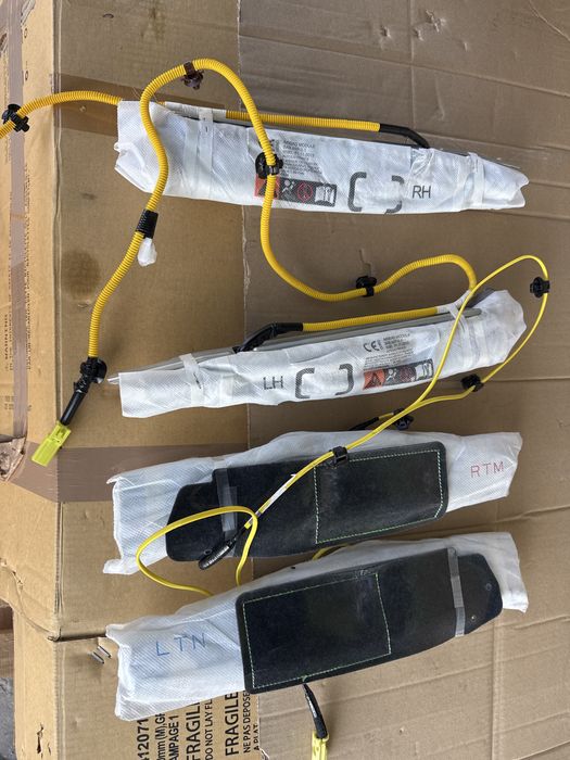 Toyota yaris IV poduszki powietrzne foteli przod