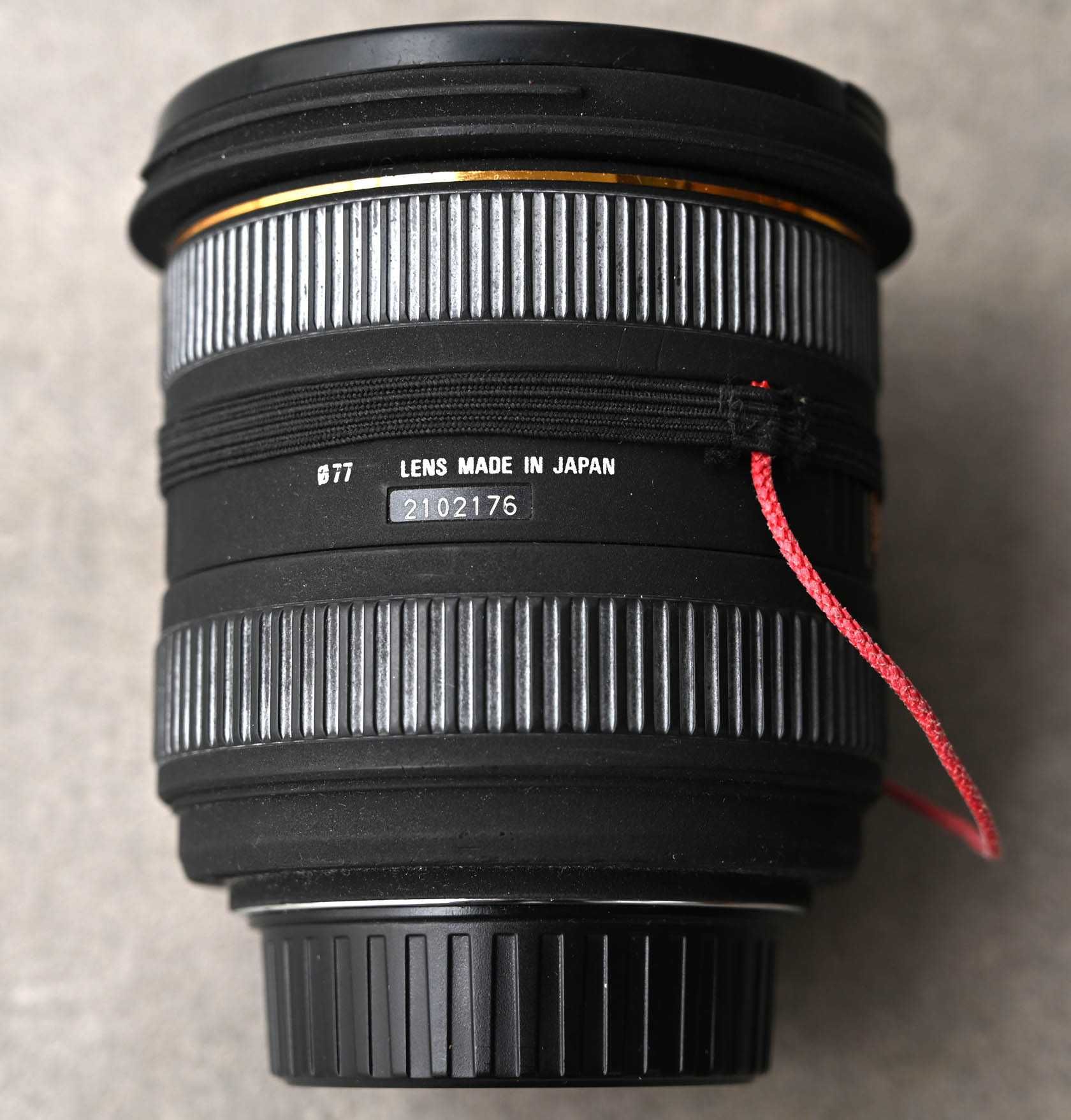 Szerokokątny ZOOM Sigma 10-20mm f/4-5.6 EX DC HSM z mocowaniem NIKON