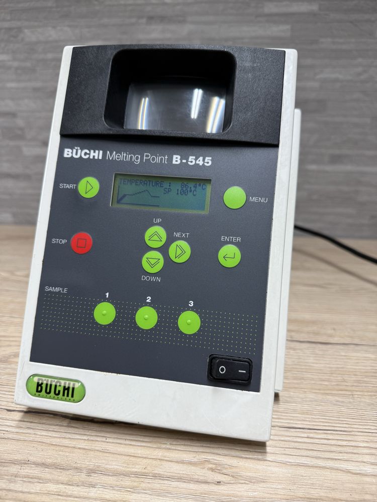 — BÜCHI Melting Point B-545, прилад для визначення температур