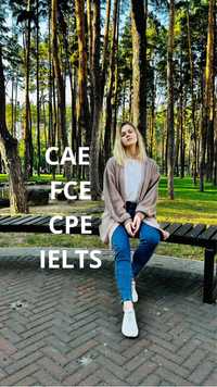 Викладач англійської онлайн. FCE, CAE, CPE, IELTS