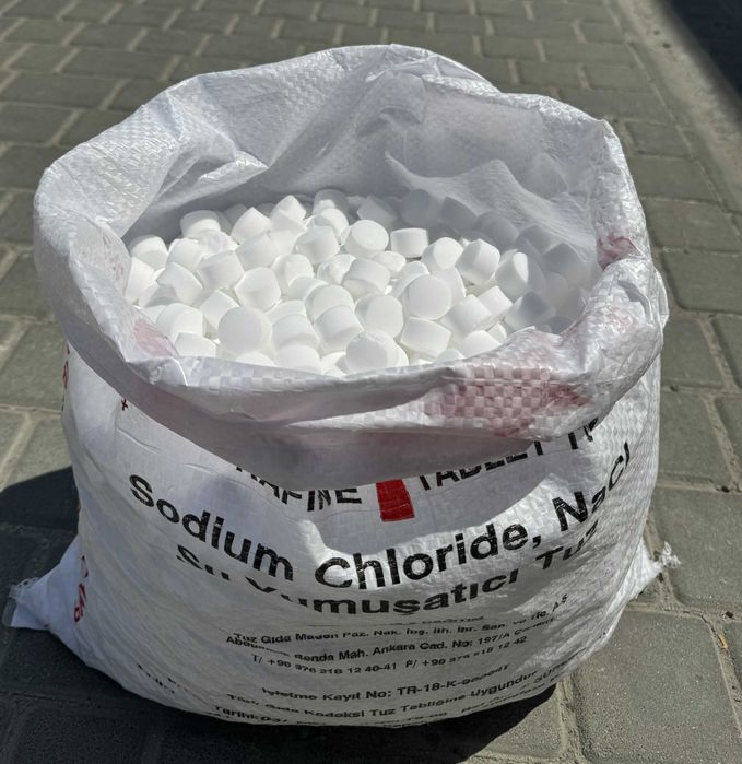 Соль таблетированная Турция, 25 кг