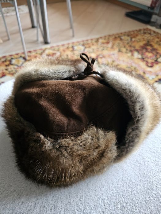 Nowa futrzana czapka