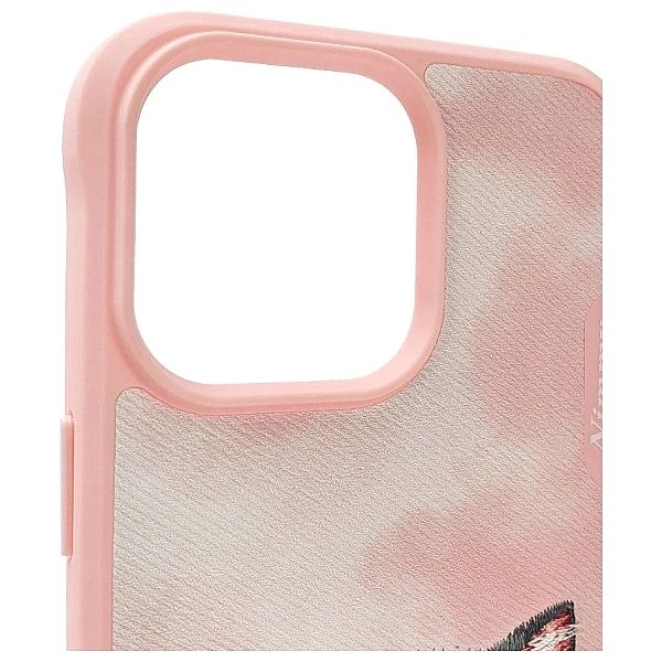Etui Nimmy Big Eyed Pet 2.0 Cat na iPhone 15 Pro Max - różowe