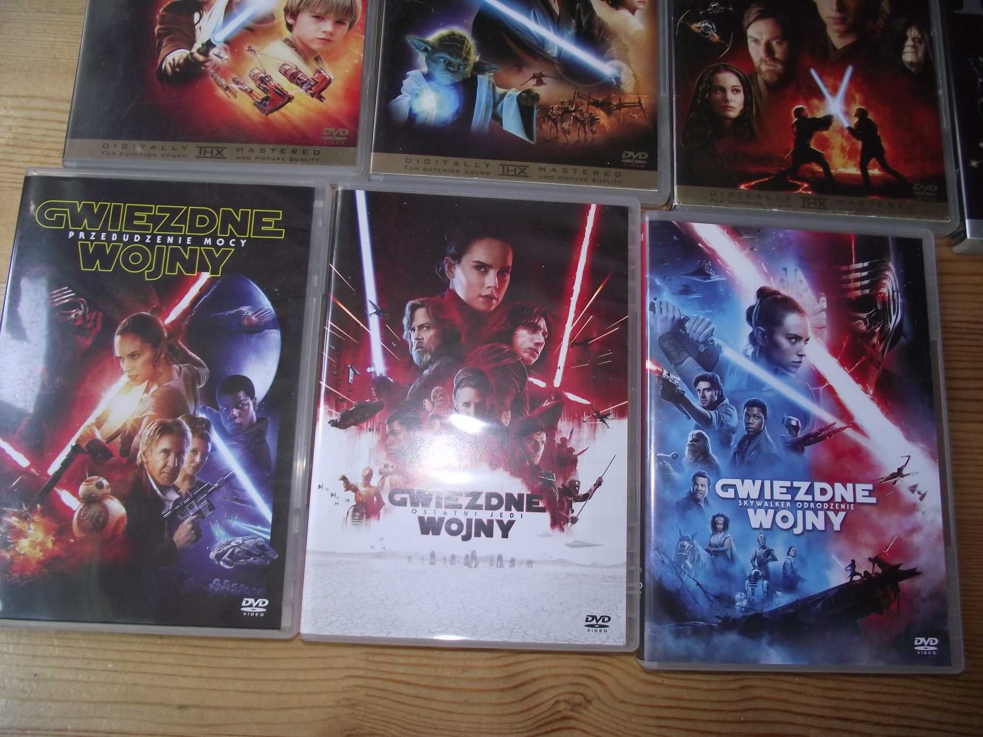 Star Wars 11 dvd  filmy kolekcja