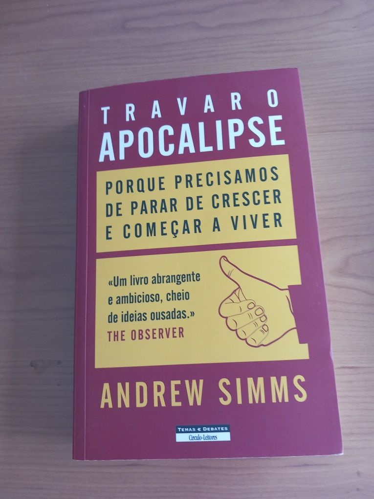 Livro Barato Travar o apocalipse de Andrew Simms