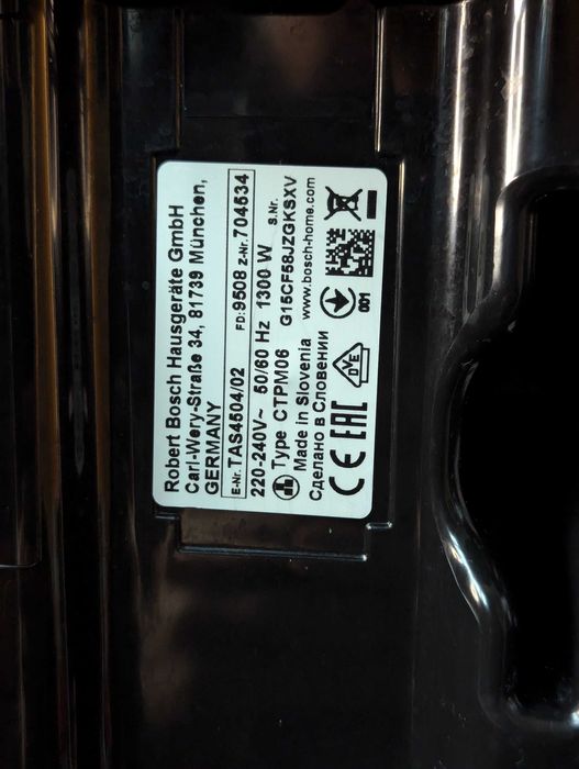 Ekspres kapsułkowy Bosch Tassimo Joy CTPM06 – biały/srebrny