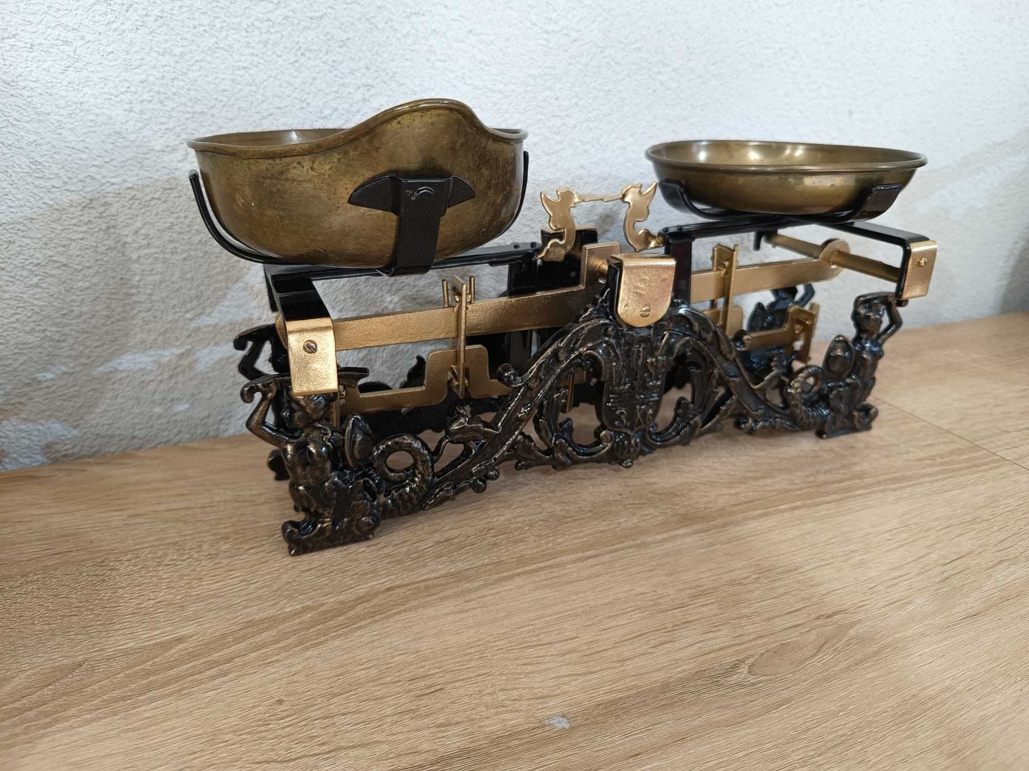 Waga szalkowa 3kg 1923 rok Stara waga Weber Dahne