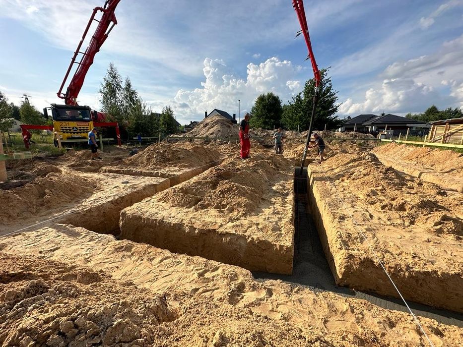 Usługi minikoparką wiertnica