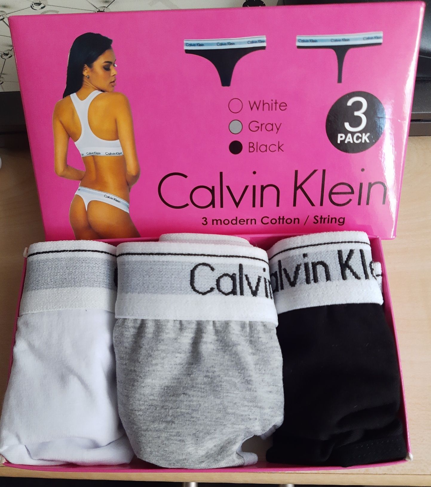 Stringi Calvin Klein rozmiar L