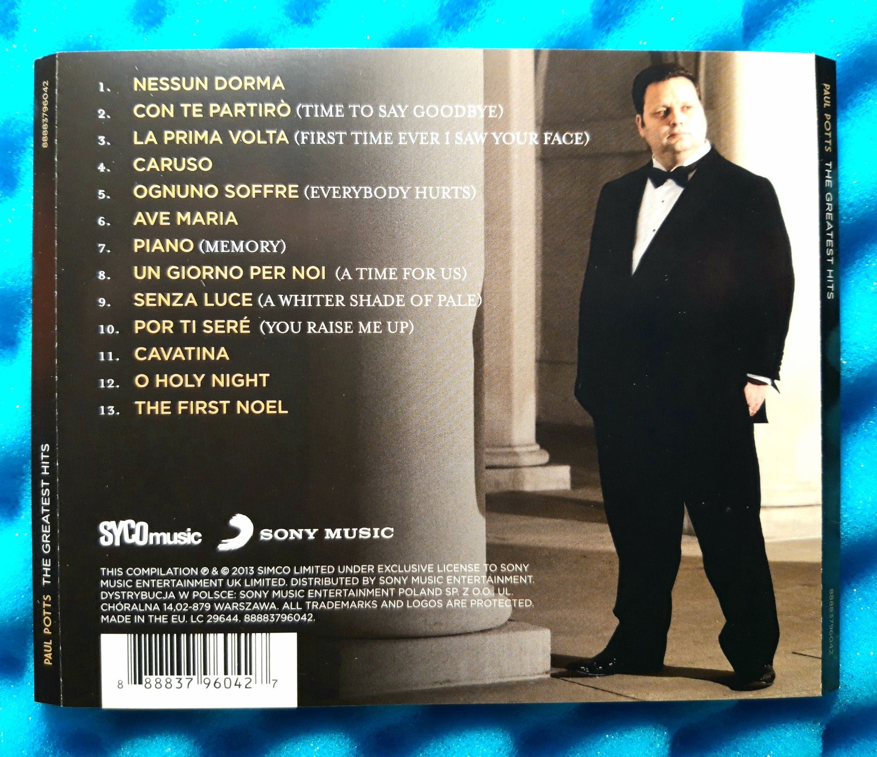 Paul Potts – The Greatest Hits (CD, 2013)
