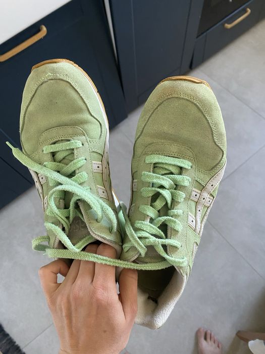 Damskie buty Asics GT-II zielone miętowe 37