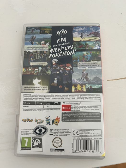 Jogo Pokemon Arceus Nintendo Switch