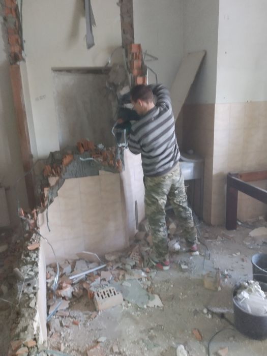 Демонтажные работы в Одессе