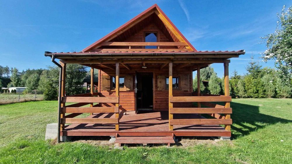 Domek letniskowy nad jeziorem Ostrowo gm. Strzelno