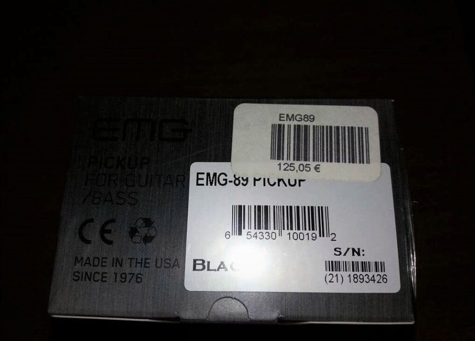 Pickup EMG 89 Activo