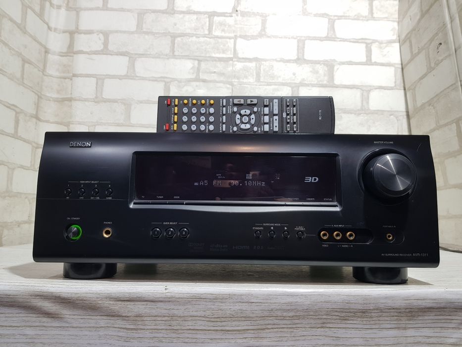 5.1 AV ресивер DENON AVR-1311, *5x110 Вт, HDMI, 3D, б/у з Німеччи