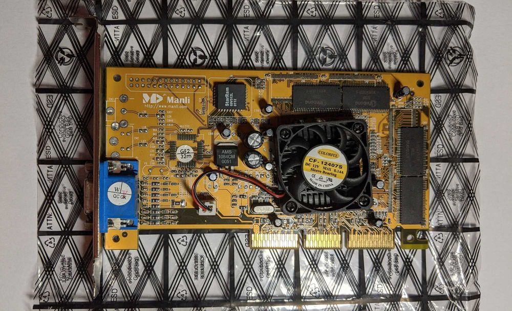 Placa gráfica GeForce 2 MX-200 32 MB AGP