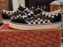 Ténis novos a estrear na caixa, VANS MILTON CHECKERBOARD 42, 27cm