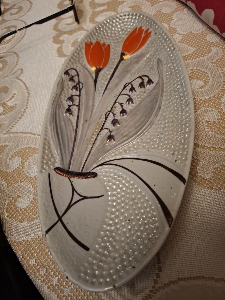 Plakieta porcelanowa Steatyt - proj. Z. Buksowicz - PRL