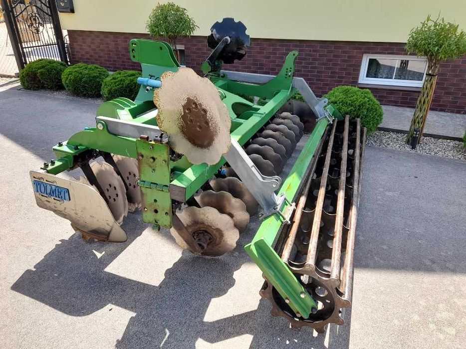 Brona talerzowa Tolmet 3 m - Agregat talerzowy, Talerzówka - (Unia)