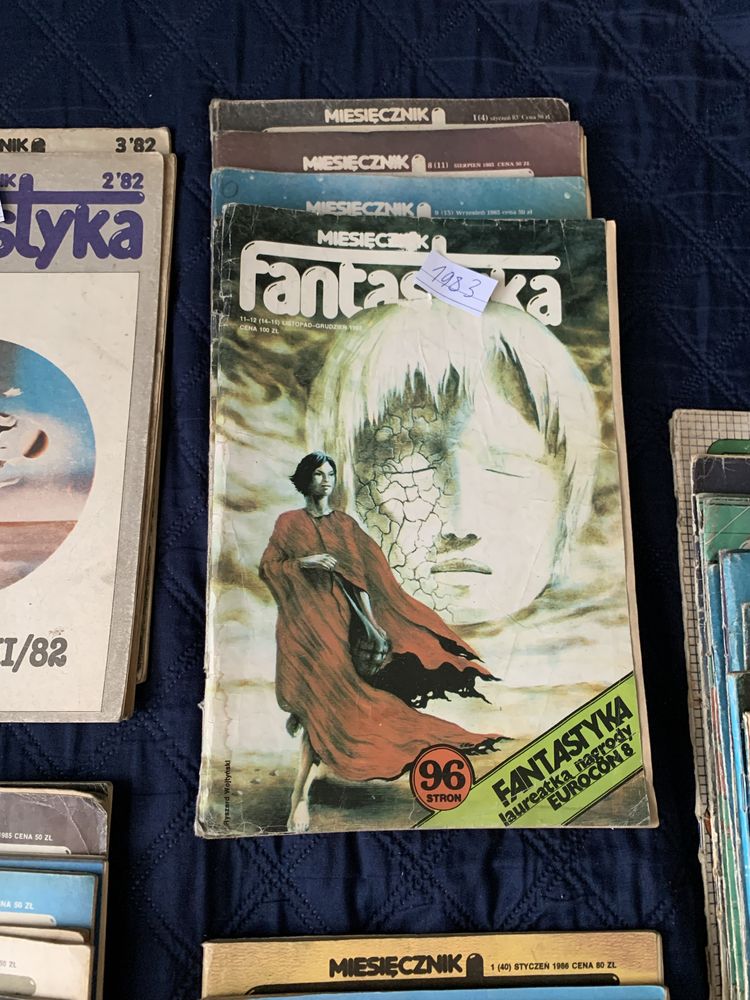 Fantastyka 1982-88 czasopisma