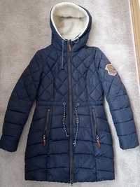 Женское теплое полупальто, зимняя куртка, 42 размер