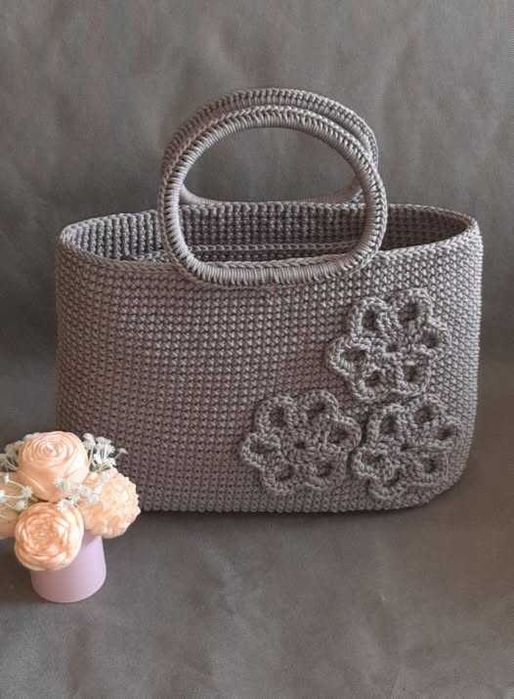 Rękodzieło torebka koszyk