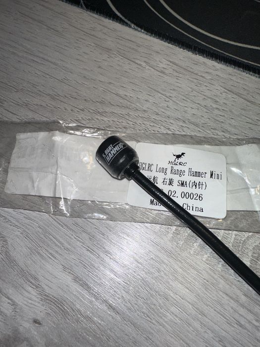 Антенна HGLRC Long Range Hammer Mini (RHCP SMA) 5.8g 2.5dBi