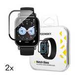 Szkło hartowane Wozinsky Full Glue do Xiaomi Redmi Watch 5 Lite (2 szt