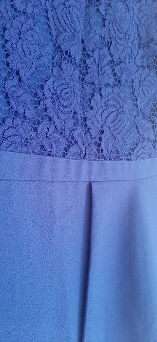 Сукня плаття міні синя Б/В xs eur34