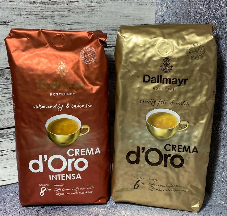 Кава в зернах Dallmayr D`oro 2 види