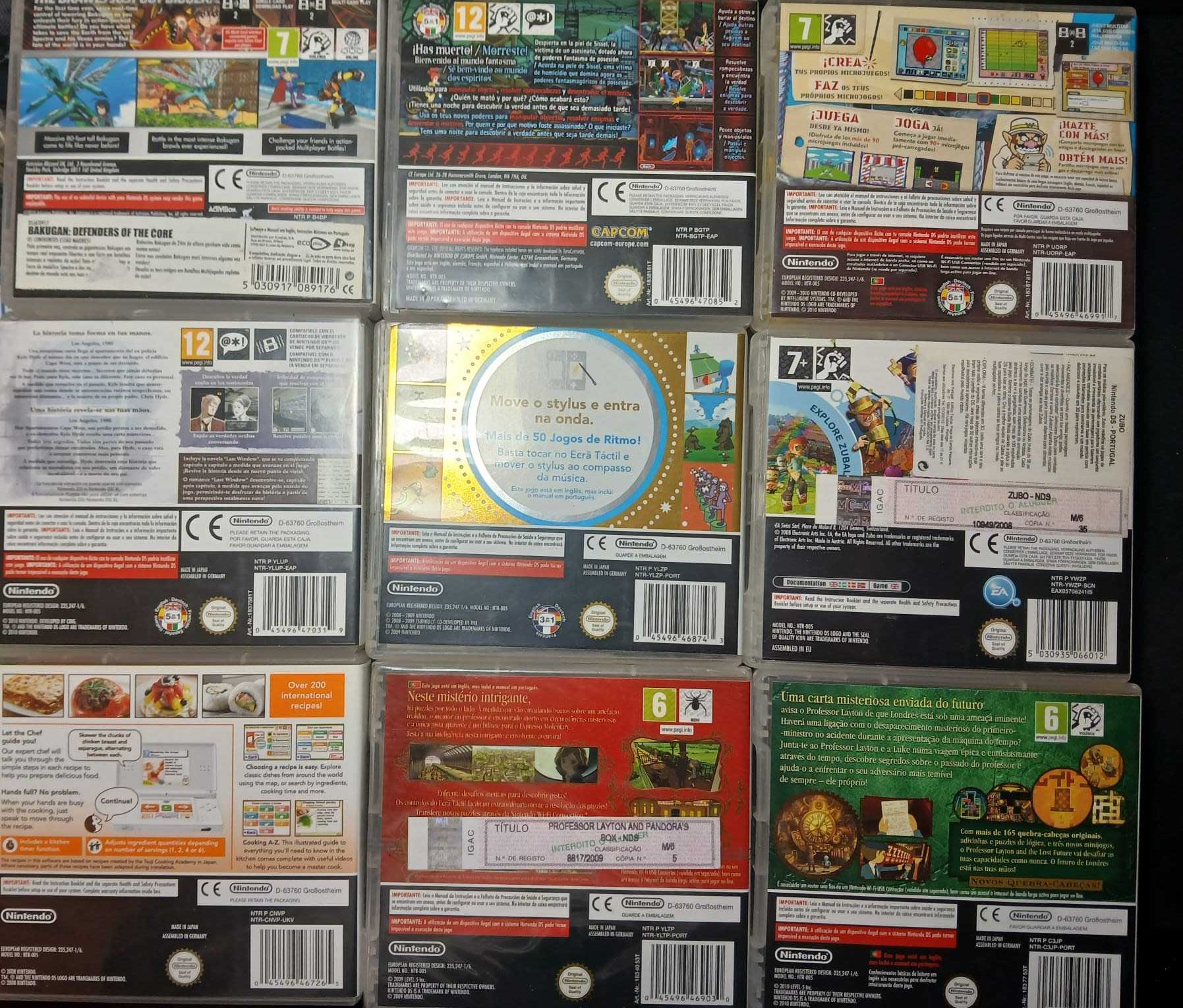jogos NINTENDO ds