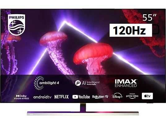 Telewizor OLED Philips 55OLED837/12 4K 120Hz Android Ambilight SmartTV
