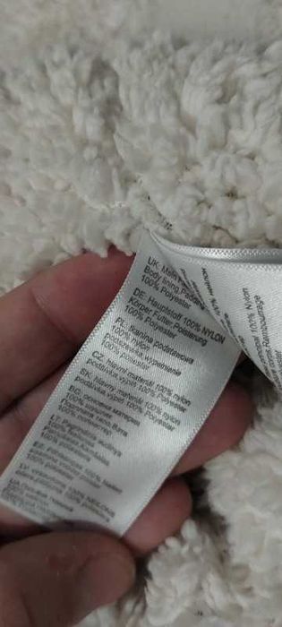 Różowy bezrękawnik z polarem Minoti r. 80 cm 12 msc