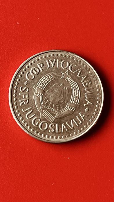 Moeda da antiga Jugoslávia.