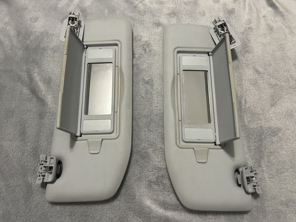 Palas sol com luz cortesia para Peugeot 208/2008