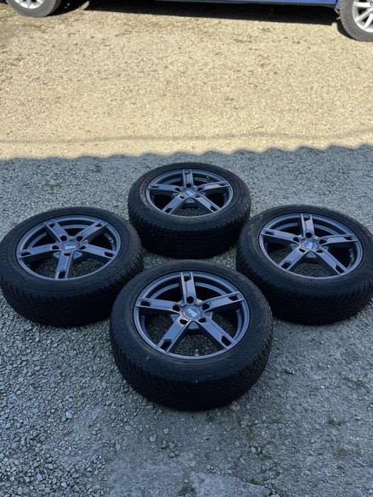 Діскі з резіною зима.205/55/16 розбалтовка .5/120.рено-трафік Опель-ві