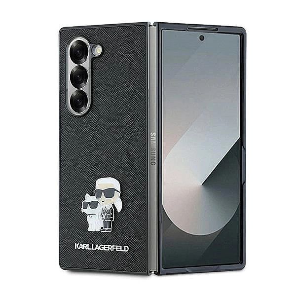 Etui Karl Lagerfeld Saffiano Metal Pin na Samsung Galaxy Z Fold 6 - cz