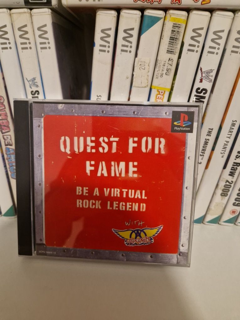 Quest for fame psx ps one ps1 jp