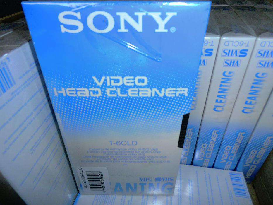 Чистящая видеокассета для видеомагнитофонов SVHS и VHS Sony T-6CLD