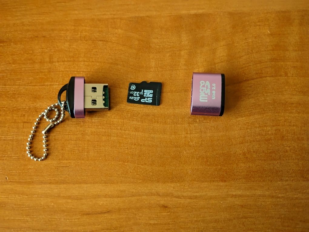 Картридер ( переходник ) MicroSD - USB 2.0