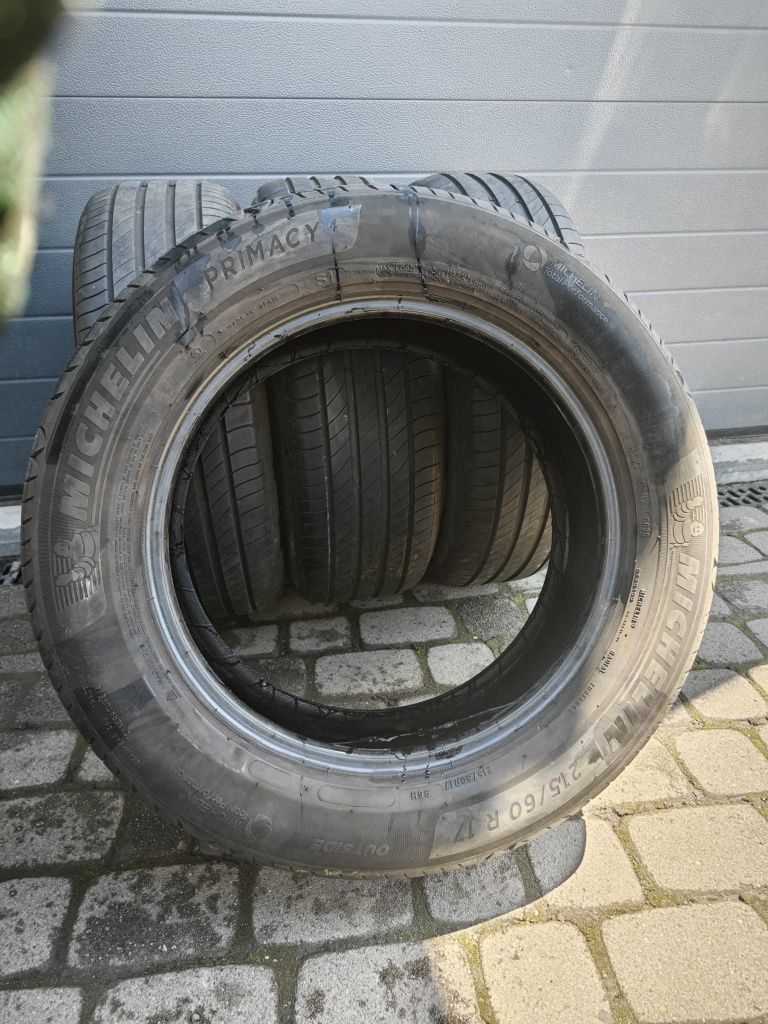 4x215/60 R17 Michelin Primacy 4 letnie