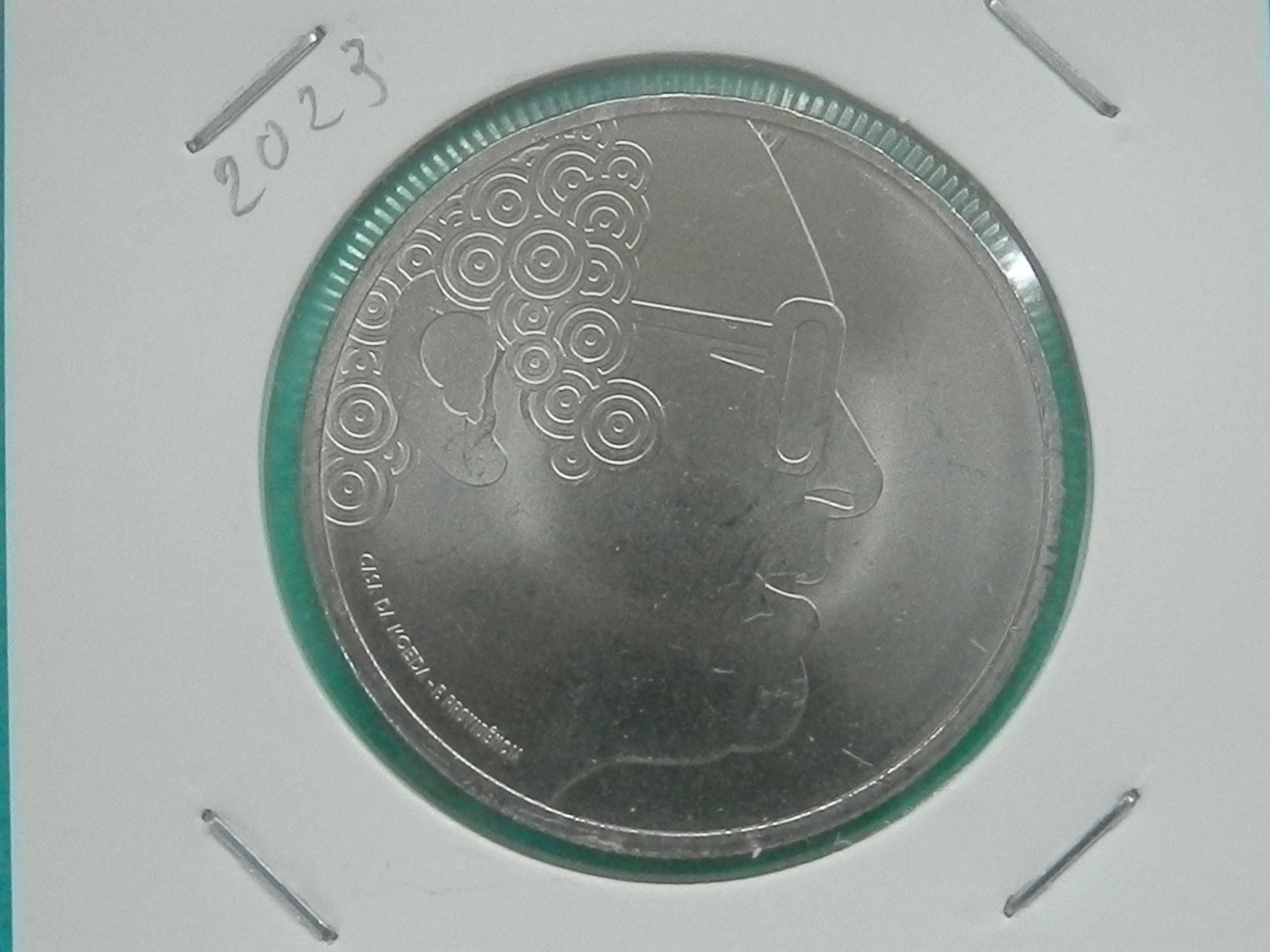 750 - Euro: moedas 5,00 euros comemorativas UNC Portugal