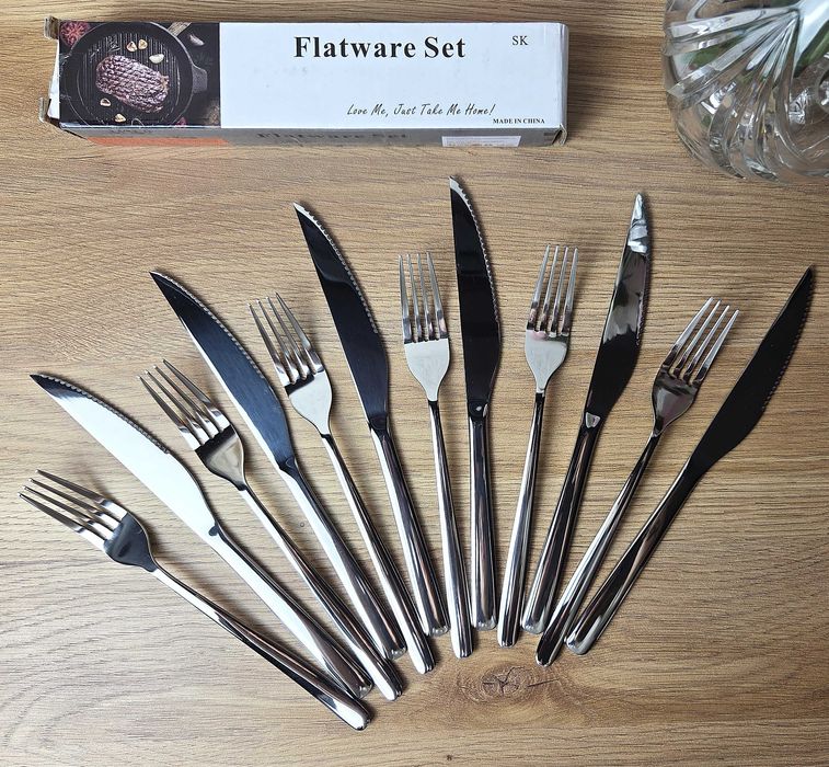 Zestaw sztućców do steków